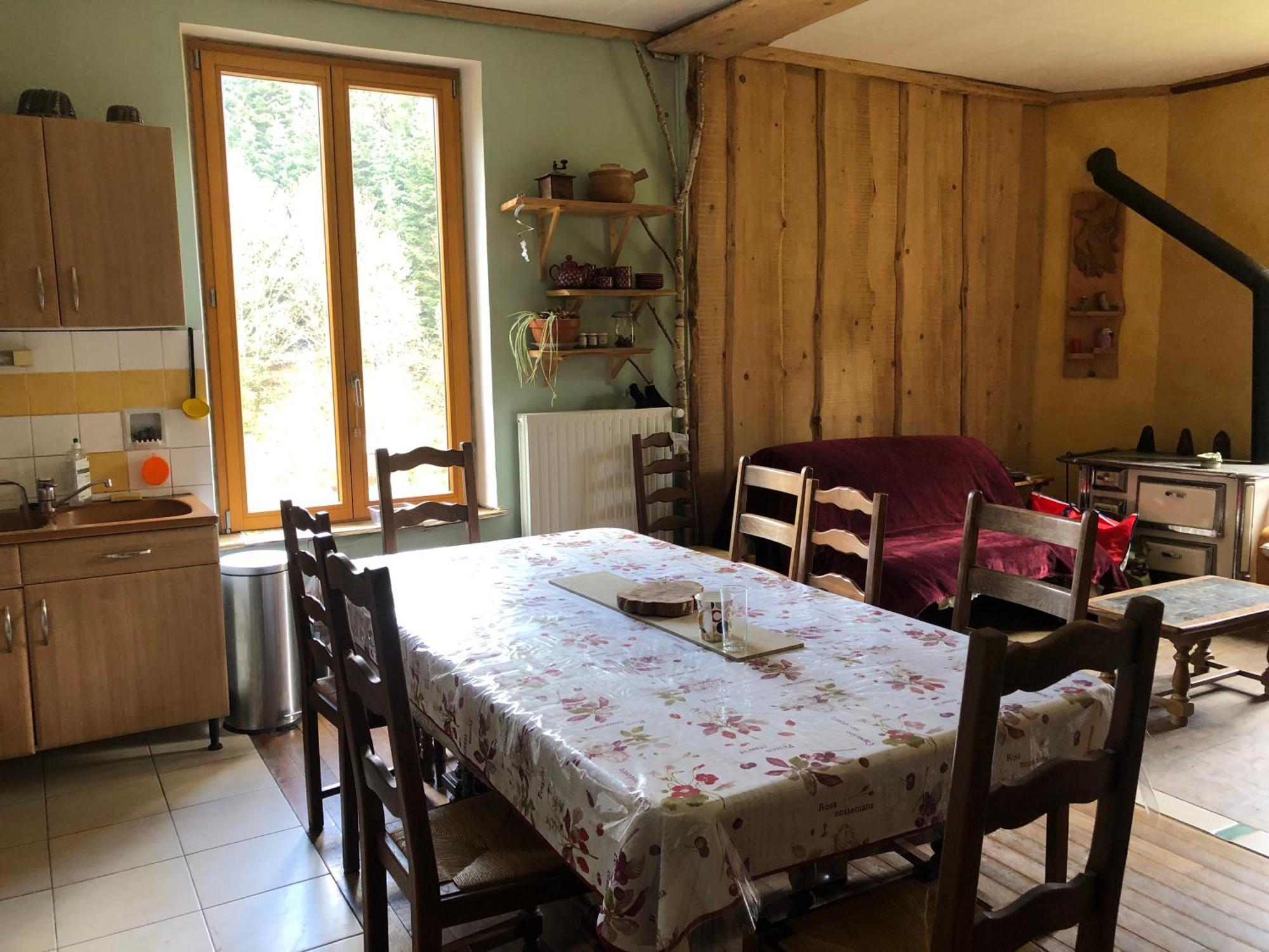 A l'orée de soi - Maison forestière de la Soie - Eco gîte, chambres d'hôtes, camping au pied des Vosges Saint-Sauveur  Extérieur photo